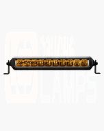 LightForce LFLB10SA 10 Inch Single Row Amber Light Bar