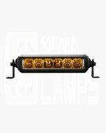 LightForce LFLB6SA 6 Inch Single Row Amber Light Bar